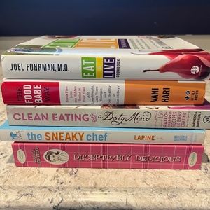 Healthy eating cookbooks